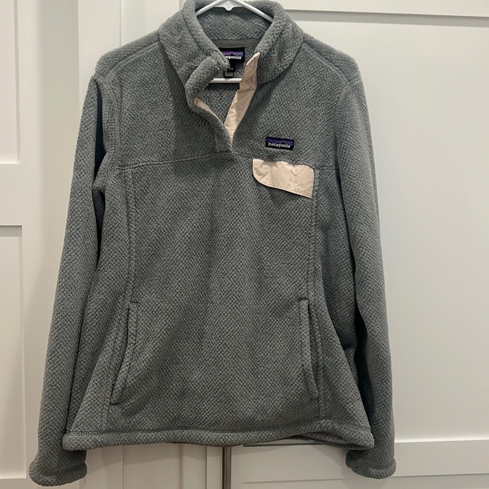 Patagonia Re-Tool snap pull over fleece